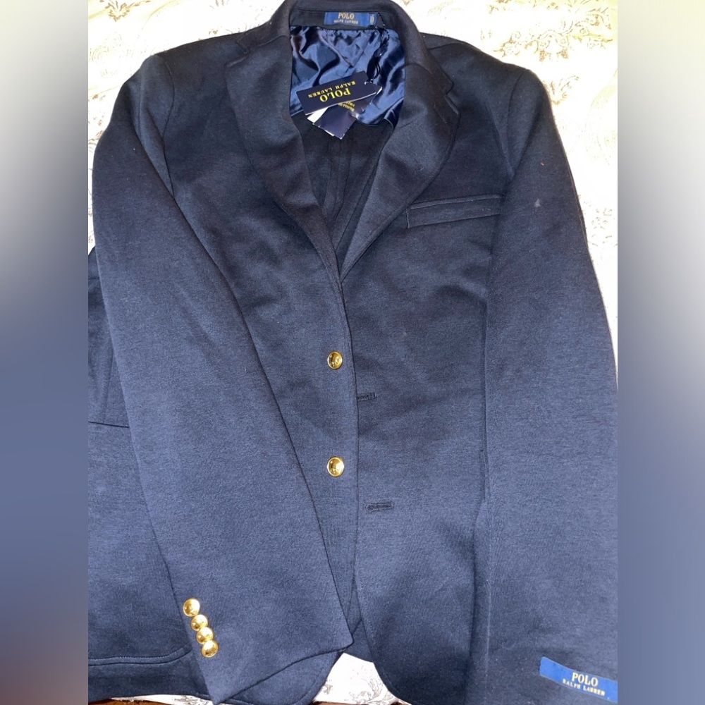 Navy Polo Blazer 46R